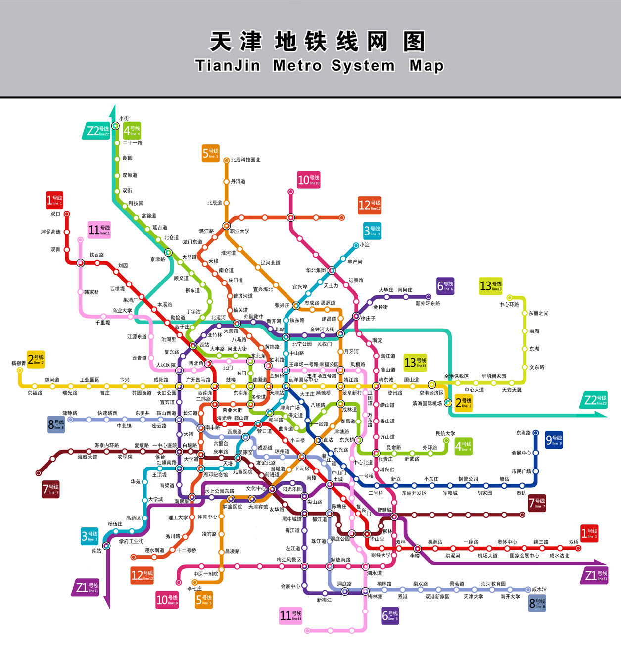 天津地铁12号线最新线路图，城市脉络的新延伸