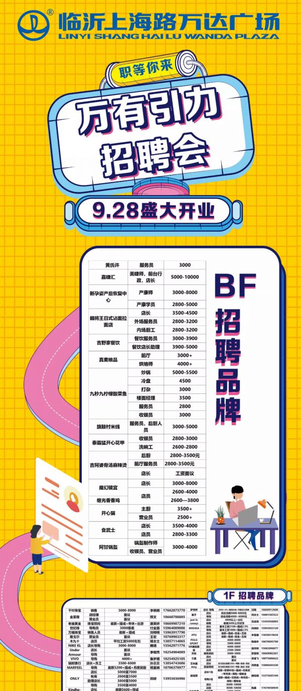 金山万达三楼最新招聘启事——探寻职场新机遇