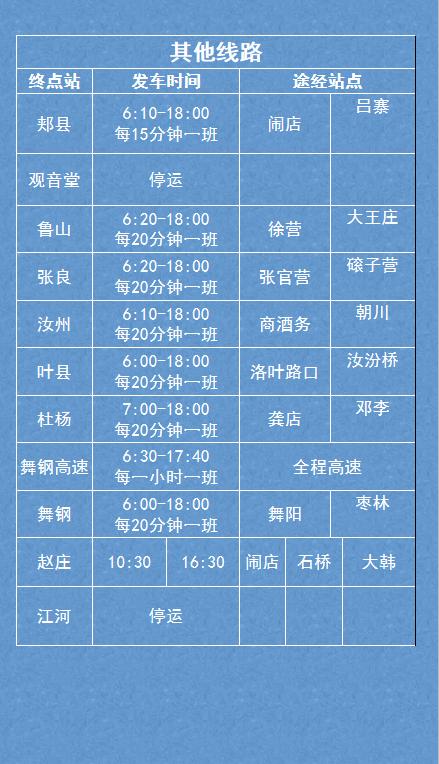 平顶山最新列车时刻表及其影响