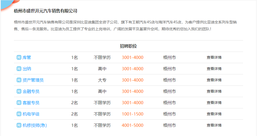 风翔在线最新招聘信息概览