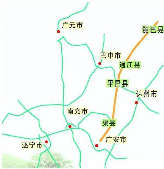 广安过境高速最新路线解析