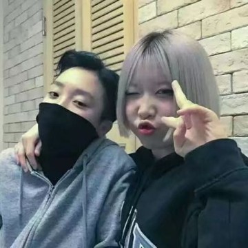 最新韩范原宿情侣头像，时尚潮流的甜蜜印记