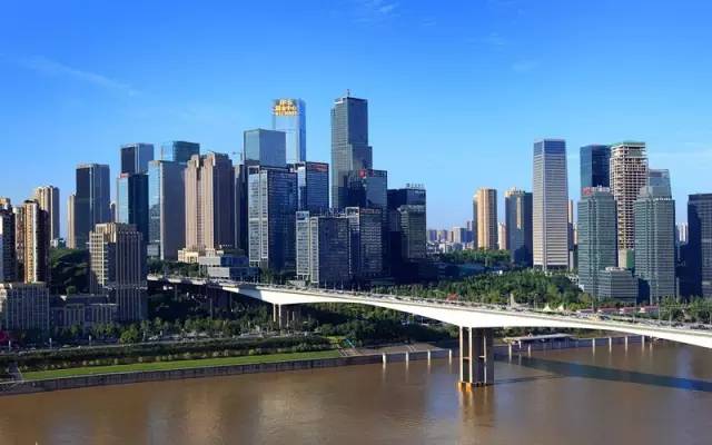 重庆江北嘴最新规划图，塑造未来城市新面貌